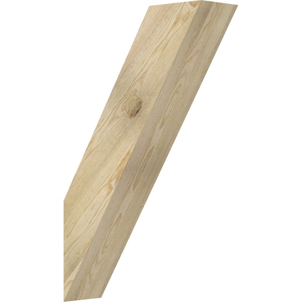 Ekena Millwork 6"W x 20"D x 32"H Traditional Rough Sawn Knee Brace, Douglas Fir BRC06X20X32TRA00RDF - main